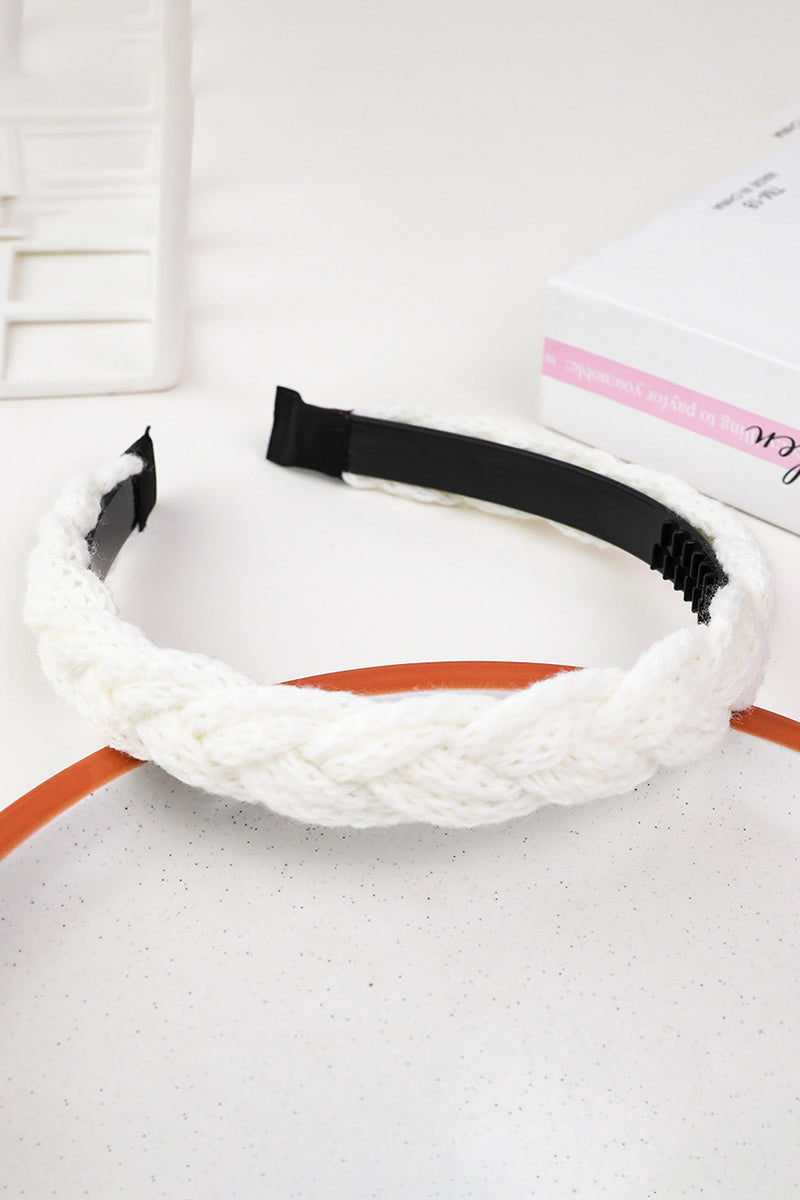 FASHION WOOL BRAIDED HAIR HOOP