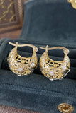 BUCKET STYLE FASHION EARRINGS