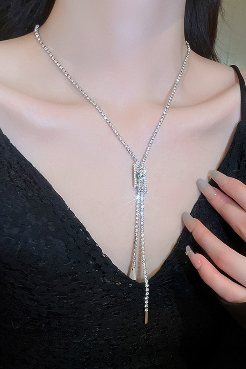 LINE DROP TRENDY NECKLACE