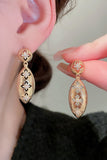 PATTERNED FASHION DANGLE EARRINGS