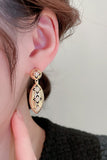 PATTERNED FASHION DANGLE EARRINGS