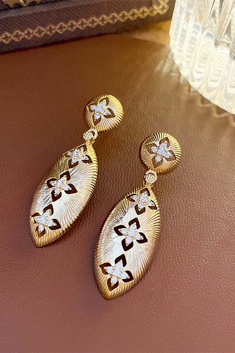 PATTERNED FASHION DANGLE EARRINGS