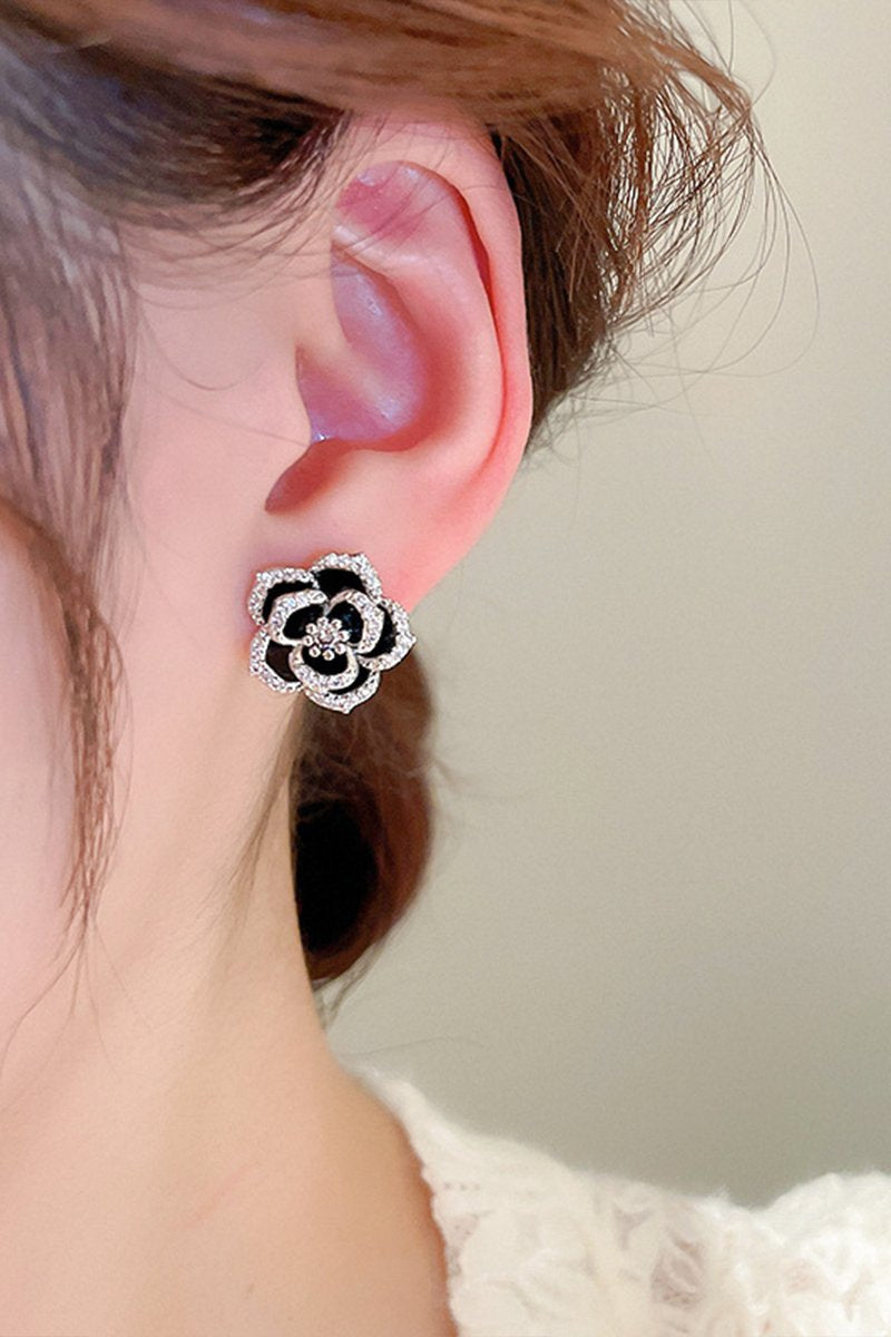 ROSE STUD EARRINGS