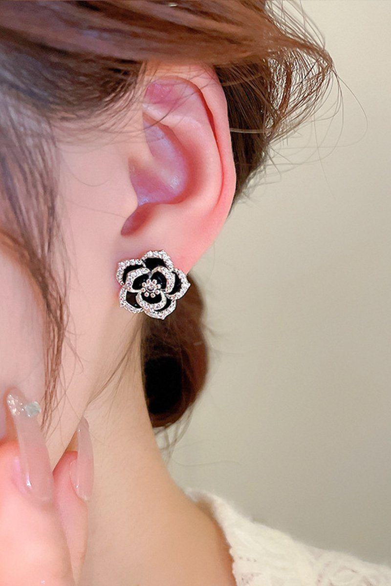 ROSE STUD EARRINGS