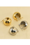 18K GOLD PLATED STAINLESS STEEL EARRINGS