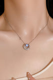 WOMEN ZIRCON STAR MOON NECKLACE