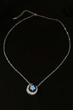 WOMEN ZIRCON STAR MOON NECKLACE