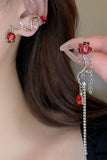 RETRO FASHION DIAMOND FLOWER EARRINGS