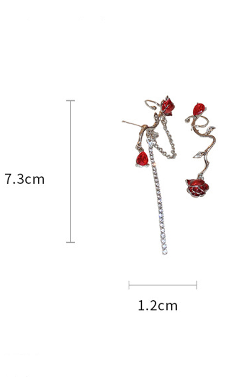 RETRO FASHION DIAMOND FLOWER EARRINGS