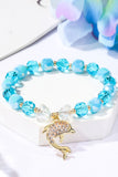 WOMEN FASHION CRYSTAL BEADED BRACELET