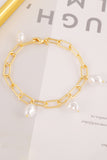 PEARL CHARM BEADED BRACELET