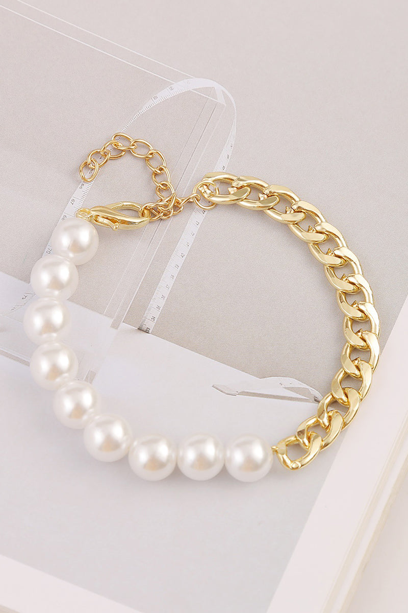 PEARL CHARM BEADED BRACELET