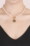 PEARL PENDANT BEADED NECKLACE