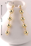 RETRO PEARL DECOR DROP EARRINGS
