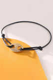 WOMEN ZIRCON BRACELET BRAIDED HAND ROPE