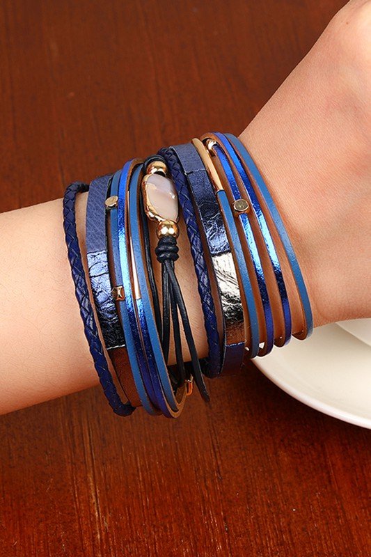 LAYERED TRENDY FASHION BRACELET