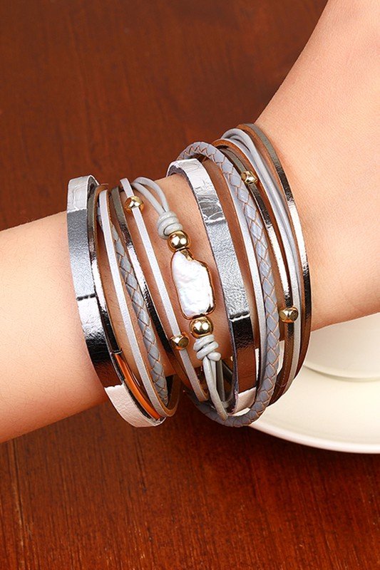 LAYERED TRENDY FASHION BRACELET