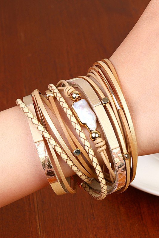 LAYERED TRENDY FASHION BRACELET