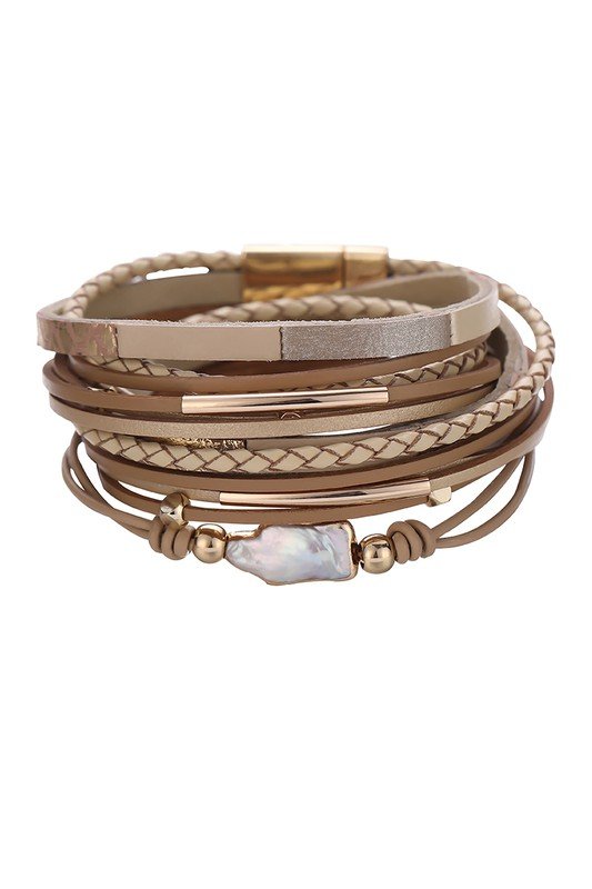 LAYERED TRENDY FASHION BRACELET