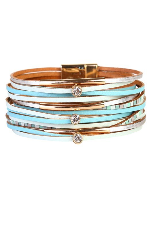 SLIM LAYERED FASHION BRACELET