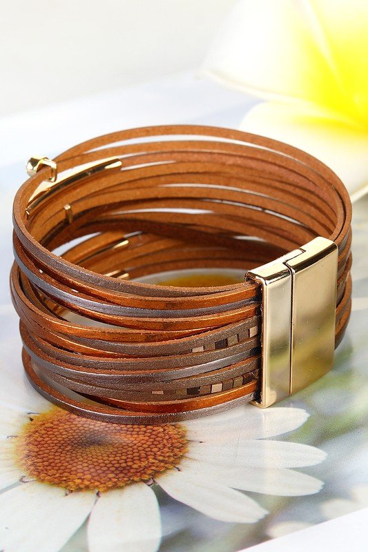 SLIM LAYERED FASHION BRACELET