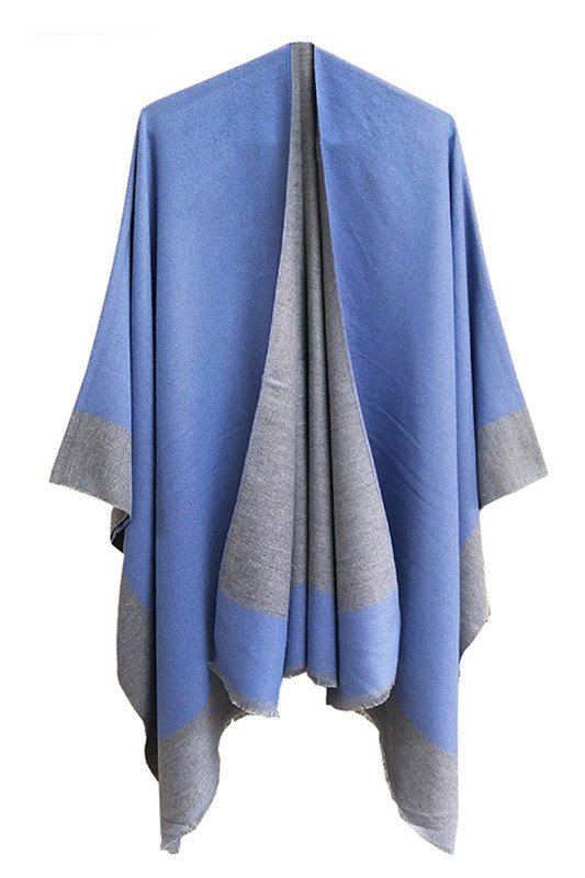 COLORS MATCH TRENDY SHAWL WRAP