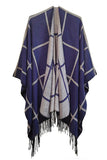 PLAID CASUAL TRENDY SHAWL WRAP