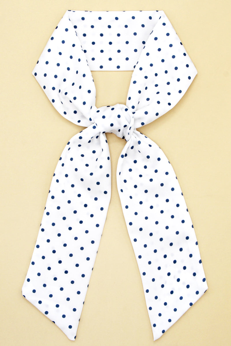 POLKA DOT PATTERN SCARF