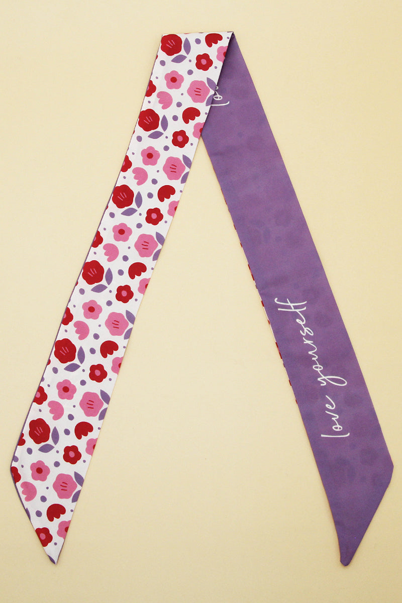 FLOWER PRINT SCARF