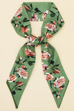 FLOWER PRINTED SCARF