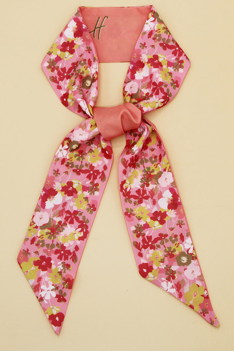 FLOWER PRINTED SCARF