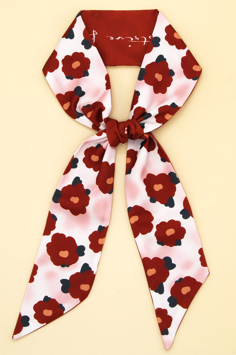 POLKA DOT PRINT SILK SCARVES