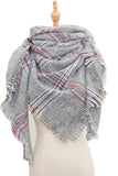 WOMEN WARM SCARF TRIANGLE SHAWLS WINTER SCARVES