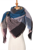 WARM SOFT CHUNKY LARGE BLANKET WRAP SHAWL SCARVES