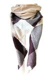 WARM LONG SHAWL WINTER WRAPS LARGE SCARVES TRIANGLE SCARF