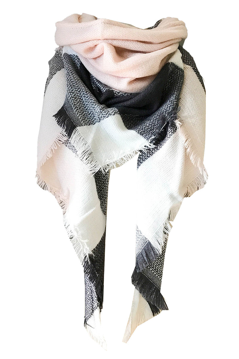 WARM LONG SHAWL WINTER WRAPS LARGE SCARVES TRIANGLE SCARF