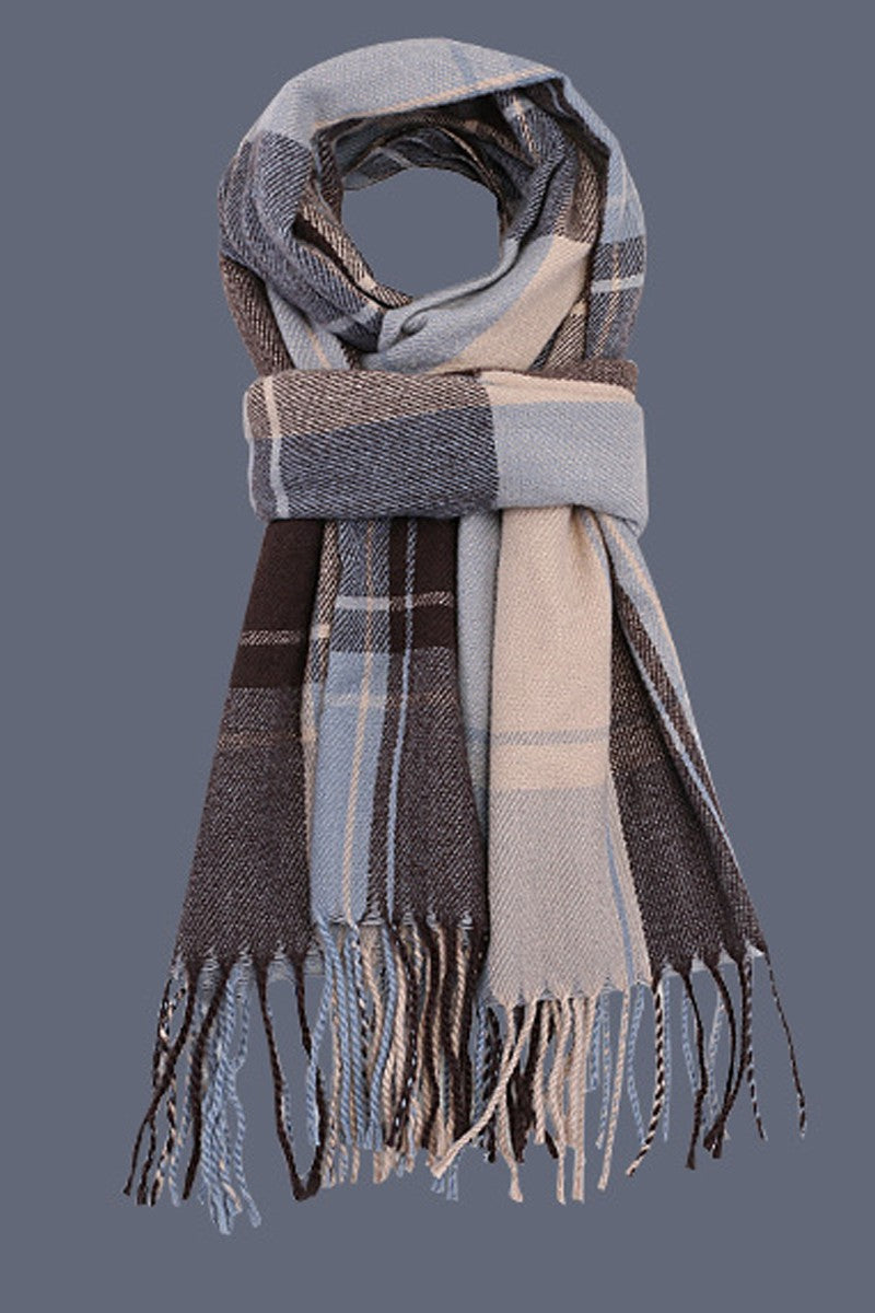 WOMEN FASHION TASSEL WARM SCARF