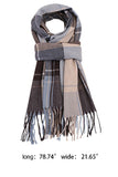 WOMEN FASHION TASSEL WARM SCARF