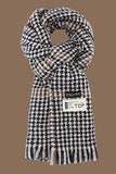 RETRO PLAID HOUNDSTOOTH WARM SCARF