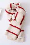 WOMEN FASHION THREE-STRIPED SCARF