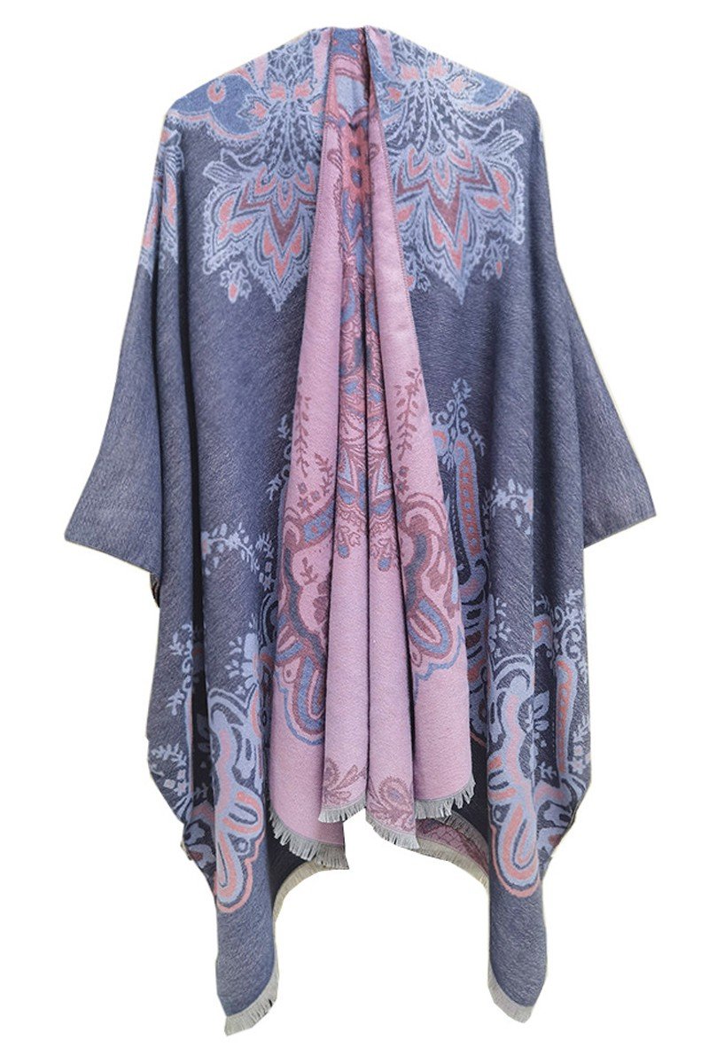 FLORAL FASHION SHAWL WRAP