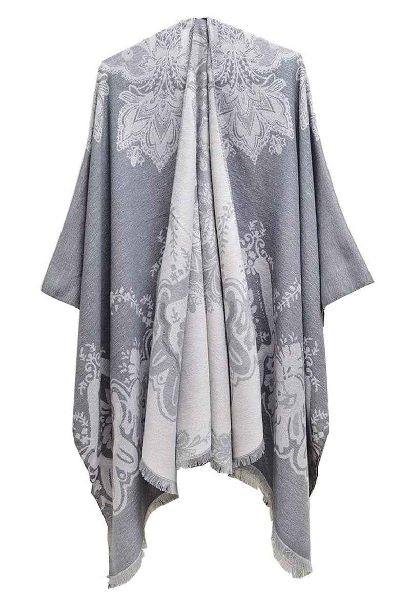 FLORAL FASHION SHAWL WRAP