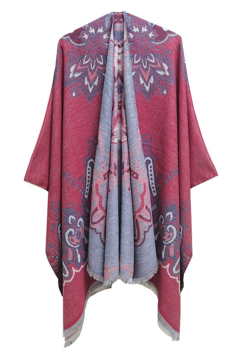 FLORAL FASHION SHAWL WRAP