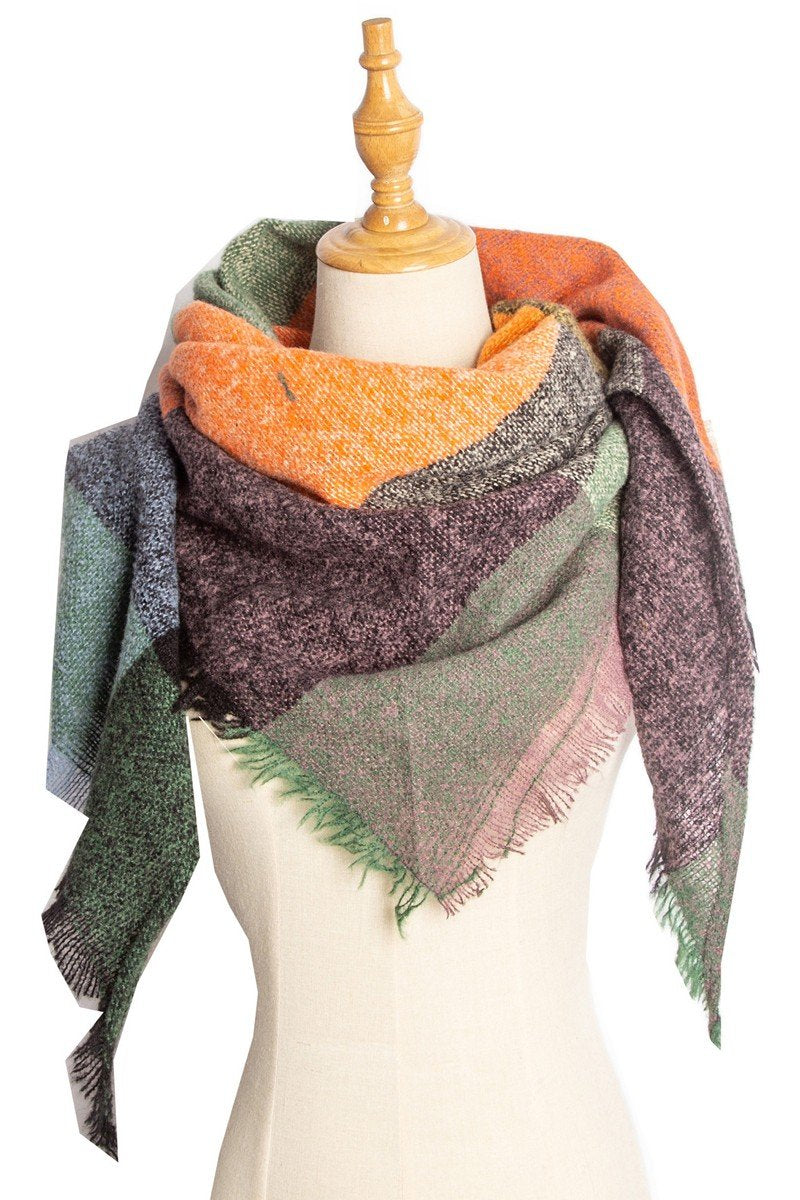 TRENDY TRIANGLE SHAWL WRAP