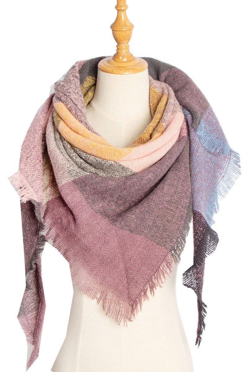 TRENDY TRIANGLE SHAWL WRAP