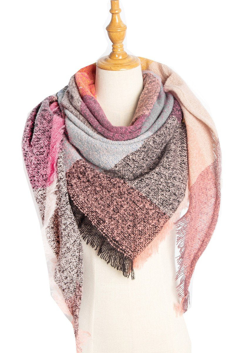 TRENDY TRIANGLE SHAWL WRAP