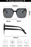 NY LOGO HALF FRAMELESS FASHION SUNGLASSES