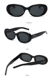 WIDE FRAME ROUND FASHION SUNGLASSES