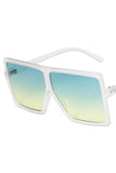 FLAT TOP SHIELD FASHION GLASSES
