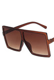 FLAT TOP SHIELD FASHION GLASSES